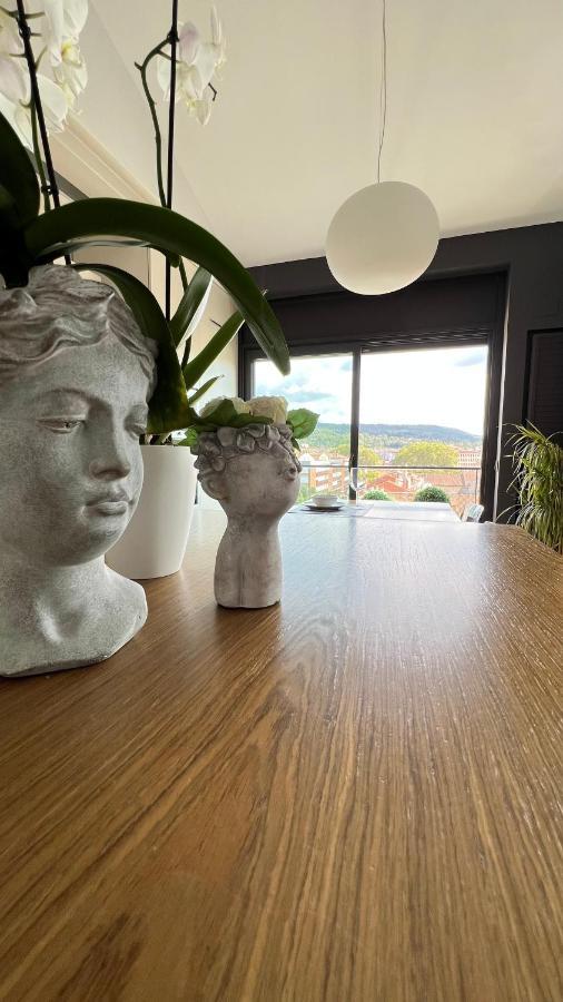 Atico De Diseno Con Terraza En El Centro De Olot Apartment ภายนอก รูปภาพ