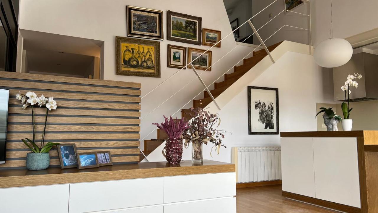 Atico De Diseno Con Terraza En El Centro De Olot Apartment ภายนอก รูปภาพ