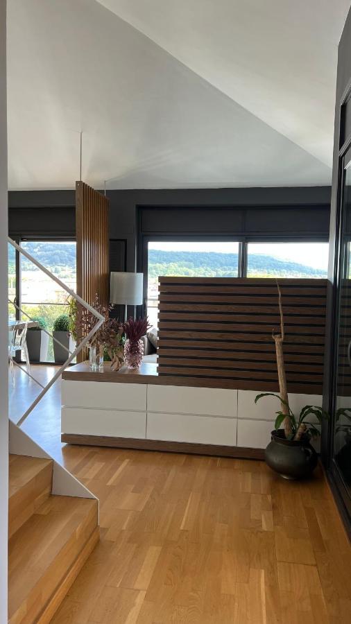Atico De Diseno Con Terraza En El Centro De Olot Apartment ภายนอก รูปภาพ